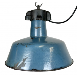 Industriální smaltovaná lampa