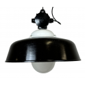 Industriální smaltovaná lampa