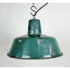Industriální smaltovaná lampa