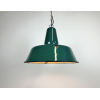 Industriální smaltovaná lampa