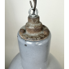 Industriální smaltovaná lampa 1950 Bauhaus