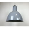 Industriální smaltovaná lampa 1950 Bauhaus