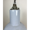 Industriální smaltovaná lampa 1950 Bauhaus