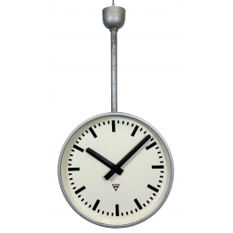Industriální hodiny oboustranné PRAGOTRON 43 cm