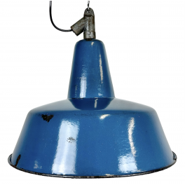 Industriální smaltovaná lampa
