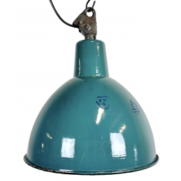 Industriální smaltovaná lampa