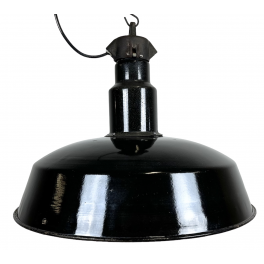 Industriální smaltovaná lampa BAUHAUS 1950