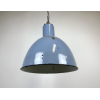 Industriální smaltovaná lampa 1950 Bauhaus