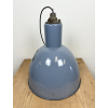 Industriální smaltovaná lampa 1950 Bauhaus