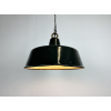 Industriální smaltovaná lampa