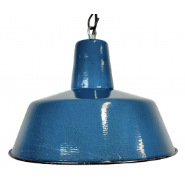 Industriální smaltovaná lampa