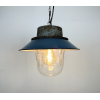 Industriální smaltovaná lampa