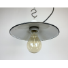 Industriální smaltovaná lampa