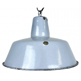 Industriální smaltovaná lampa