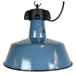 Industriální smaltovaná lampa