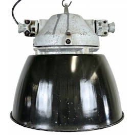 Industriální smaltovaná lampa