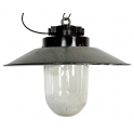 Industriální smaltovaná lampa