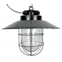 Industriální smaltovaná lampa