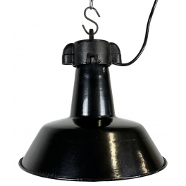 Industriální smaltovaná lampa