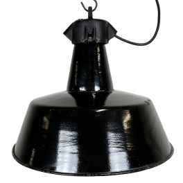 Industriální smaltovaná lampa