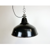 Industriální smaltovaná lampa