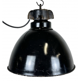 Industriální smaltovaná lampa