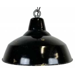 Industriální smaltovaná lampa