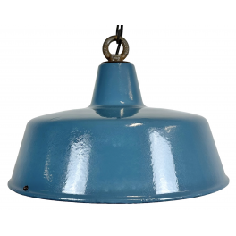 Industriální smaltovaná lampa
