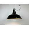 Industriální smaltovaná lampa