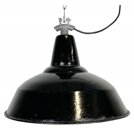 Industriální smaltovaná lampa