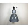 Industriální smaltovaná lampa šedá