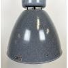 Industriální smaltovaná lampa šedá