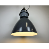 Industriální smaltovaná lampa šedá