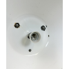 Industriální smaltovaná lampa šedá