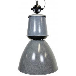 Industriální smaltovaná lampa