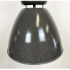 Industriální smaltovaná lampa šedá