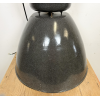 Industriální smaltovaná lampa šedá