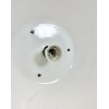 Industriální smaltovaná lampa šedá