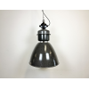Industriální smaltovaná lampa šedá