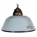 Industriální smaltovaná lampa 