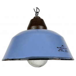 Industriální smaltovaná lampa 