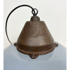 Industriální smaltovaná lampa 
