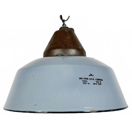Industriální smaltovaná lampa 