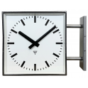 Industriální hodiny oboustranné PRAGOTRON 44 cm