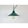 Industriální smaltovaná lampa