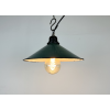 Industriální smaltovaná lampa