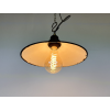 Industriální smaltovaná lampa
