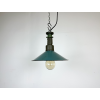Industriální smaltovaná lampa