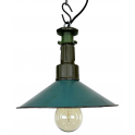 Industriální smaltovaná lampa