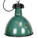 Industriální smaltovaná lampa